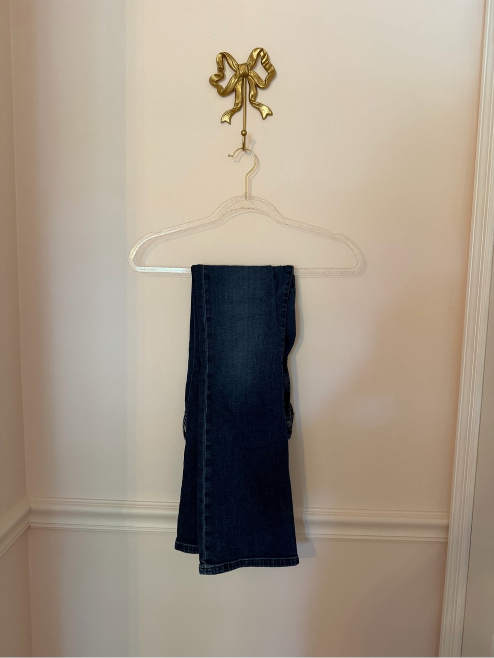 Joe’s Jeans - Dark Blue Denim Low-rise Bootcut Jeans